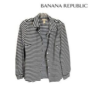 Banana Republic Womens Button Down V Neck Shirts Long Sleeve‎ Top